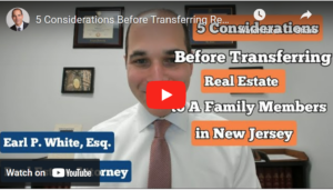 steps to consider before transferring real estate in new jersey