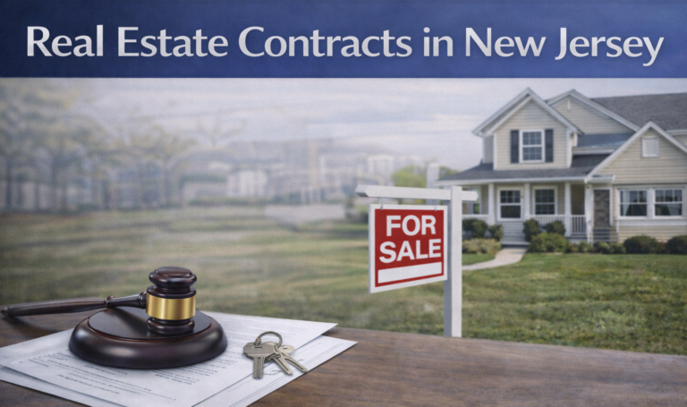 Real Estate Contratcs in New Jersey