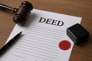 Steps to correct a Deed