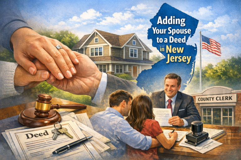 Guide to Adding a Spouse to a Deed in New Jersey