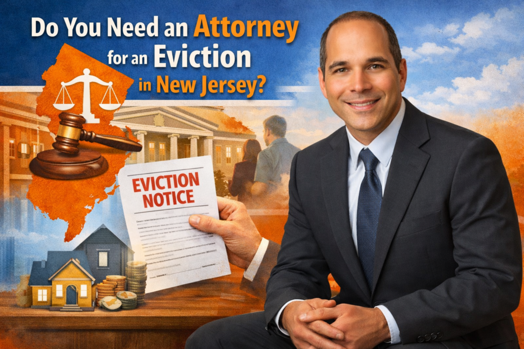 Do I need an attorney for an eviction in New Jersey?