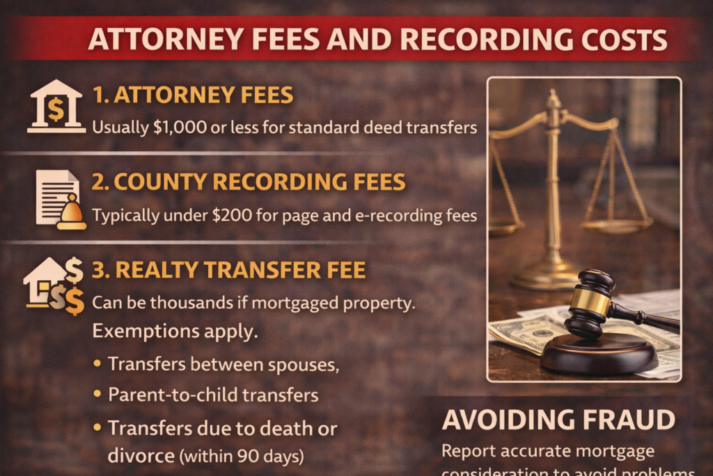 Attorney Fees and Recording Costs