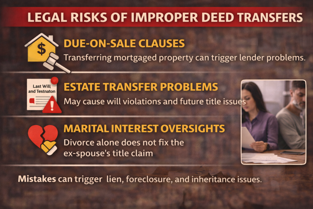 Legal Risks of Improper Deed Transfers