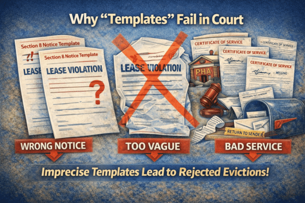 Why Templates Fail in Court