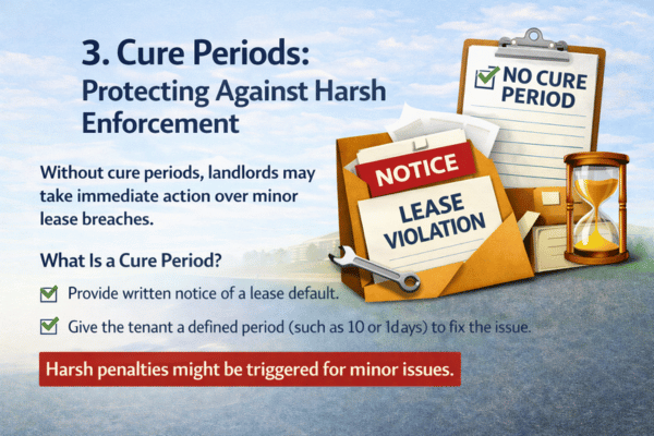 Cure Periods: Protecting Against Harsh Enforcement