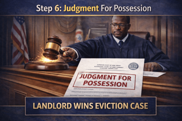 Step 6 Judgment For Possession