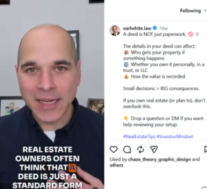 deed affects ownership