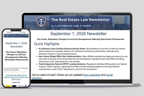 September 1, 2026 Newsletter